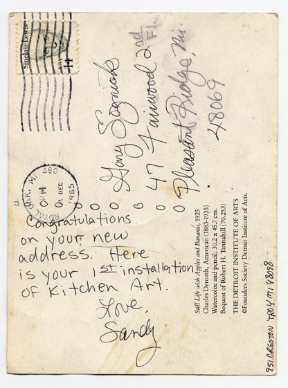 Post Card from Sandy Lane